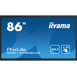 Monitor interaktywny IIYAMA 86 TE8614MIS-B2 INFRARED 50pkt VA 4K 7H WiFi MIC USB ANDROID 13 Google EDLA