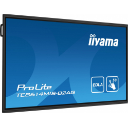 Monitor interaktywny IIYAMA 86 TE8614MIS-B2 INFRARED 50pkt VA 4K 7H WiFi MIC USB ANDROID 13 Google EDLA