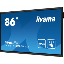 Monitor interaktywny IIYAMA 86 TE8614MIS-B2 INFRARED 50pkt VA 4K 7H WiFi MIC USB ANDROID 13 Google EDLA