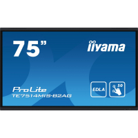 Monitor interaktywny IIYAMA 75 TE7514MIS-B2 INFRARED 50pkt VA 4K 7H WiFi MIC USB ANDROID 13 Google EDLA