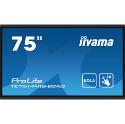 Monitor interaktywny IIYAMA 75 TE7514MIS-B2 INFRARED 50pkt VA 4K 7H WiFi MIC USB ANDROID 13 Google EDLA