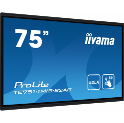 Monitor interaktywny IIYAMA 75 TE7514MIS-B2 INFRARED 50pkt VA 4K 7H WiFi MIC USB ANDROID 13 Google EDLA