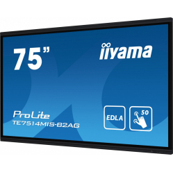 Monitor interaktywny IIYAMA 75 TE7514MIS-B2 INFRARED 50pkt VA 4K 7H WiFi MIC USB ANDROID 13 Google EDLA