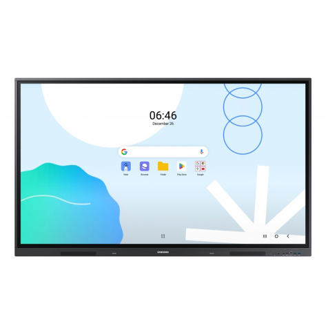 Monitor interaktywny Samsung WA65D 65 Dotykowy 16h/7 400(cd/m2) 3840x2160 (UHD) Android 13 3xHDMI 5xUSB 1xRJ45 WiFi/BT 3 lata On-Site (LH65WADWLGCXEN)