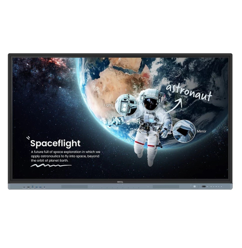 Monitor interaktywny Benq 65 RM6504 LED 1200:1/3840x2160/4K/8ms