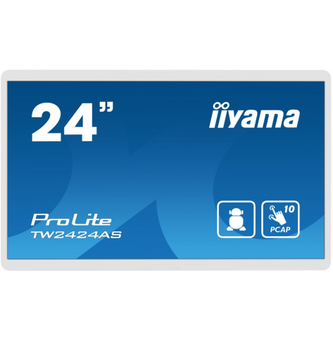 Monitor interaktywny IIYAMA 23.8 cala TW2424AS-W1 POJ.10PKT.24/7 ANDROID 12 z GMS 3H