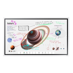 Monitor interaktywny Samsung WM55B FLIP PRO 55 Dotykowy 16h/7 350(cd/m2) 3840x2160 (UHD) Flip App USB-C Wi-Fi/BT 3 lata On-Site (LH55WMBWBGCXEN)