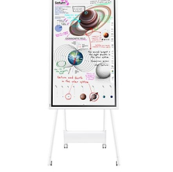 Monitor interaktywny Samsung WM55B FLIP PRO 55 Dotykowy 16h/7 350(cd/m2) 3840x2160 (UHD) Flip App USB-C Wi-Fi/BT 3 lata On-Site (LH55WMBWBGCXEN)