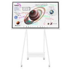 Monitor interaktywny Samsung WM55B FLIP PRO 55 Dotykowy 16h/7 350(cd/m2) 3840x2160 (UHD) Flip App USB-C Wi-Fi/BT 3 lata On-Site (LH55WMBWBGCXEN)