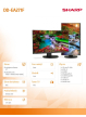 Monitor Sharp MultiSync DD-EA271F 27 czarny