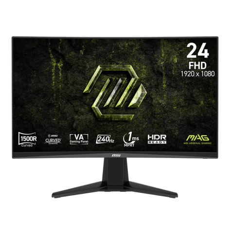 Monitor MSI 23.6 MAG 245C X24 LED FHD Curved 240Hz czarny