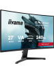 IIYAMA GC2784HSU-B1 FHD 0.7ms VA 1500R 240Hz 2xHDMI DP 2xUSB FreeSync Premium -FHD (48-240Hz) HDR10 2x2W