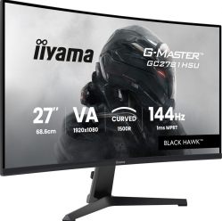 IIYAMA GC2781HSU-B1 VA FHD 144Hz 1ms 2xUSB 1500R 350 cd 4000:1 HDMI DP FreeSync -FHD (48-144Hz) 2x2W