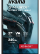 IIYAMA GCB2784HSU-B1 FHD 0.7ms VA 1500R 240Hz 2xHDMI DP 2xUSB FreeSync Premium -FHD (48-240Hz) HDR10 2x2W HAS150(PIVOT)