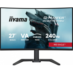 IIYAMA GCB2784HSU-B1 FHD 0.7ms VA 1500R 240Hz 2xHDMI DP 2xUSB FreeSync Premium -FHD (48-240Hz) HDR10 2x2W HAS150(PIVOT)
