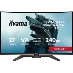 IIYAMA GCB2784HSU-B1 FHD 0.7ms VA 1500R 240Hz 2xHDMI DP 2xUSB FreeSync Premium -FHD (48-240Hz) HDR10 2x2W HAS150(PIVOT)