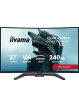 IIYAMA GCB2784HSU-B1 FHD 0.7ms VA 1500R 240Hz 2xHDMI DP 2xUSB FreeSync Premium -FHD (48-240Hz) HDR10 2x2W HAS150(PIVOT)