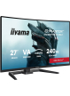 IIYAMA GCB2784HSU-B1 FHD 0.7ms VA 1500R 240Hz 2xHDMI DP 2xUSB FreeSync Premium -FHD (48-240Hz) HDR10 2x2W HAS150(PIVOT)