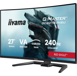 IIYAMA GCB2784HSU-B1 FHD 0.7ms VA 1500R 240Hz 2xHDMI DP 2xUSB FreeSync Premium -FHD (48-240Hz) HDR10 2x2W HAS150(PIVOT)