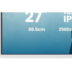 IIYAMA GB2771QSU-W1 QHD Fast IPS 200Hz HAS (150) PIVOT 2xUSB 3.2 2xUSB C 0 5ms 2xHDMI DP 350cd Adaptive G-SYNC - 2560 x 1440 @4