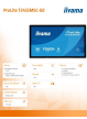 IIYAMA T2455MSC-B2 POJ.10PKT.IPS HDMI DP USB3.0 CAM MIC FHD 120Hz 
