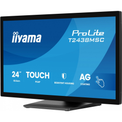 IIYAMA T2438MSC-B2 IPS FHD DP HDMI 2x2W 2xUSB 600(cd/m2) 10pkt.7H IP1X(FRONT) PION/POZIOM 