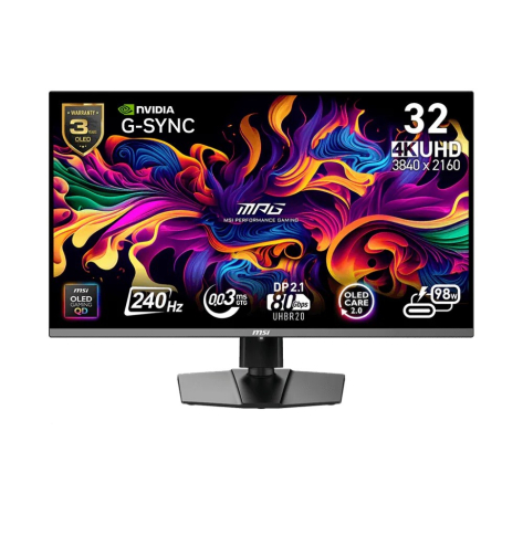 MSI MPG 322URX QD-OLED 31.5/LED/FLAT/240Hz/Czarny