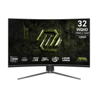 Monitor MSI MAG 325CQPF E18 31.5 LED WQHD LED Zakrzywiony 180Hz czarny