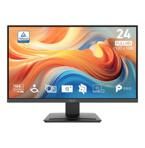 MSI PRO MP241 E14V 23.8 cala/ LED/FHD/FLAT/144Hz/Czarny