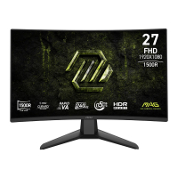 Monitor MSI MAG 274CF X24 27cali LED FHD curved 240Hz czarny 