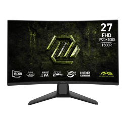 Monitor MSI MAG 274CF X24 27cali LED FHD curved 240Hz czarny 