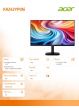 Acer KA242YP0bi VA 144Hz HDMI DP VGA