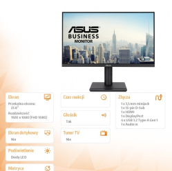 Monitor Asus VA249QGSE IPS FHD HDMI DP VGA 120Hz