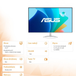 Asus VZ249HG-W IPS FHD HDMI DP 120Hz