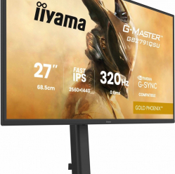IIYAMA 25 cali GB2791QSU-B1 0.6ms DP 2xHDMI 2.1 320Hz Fast IPS WQHD 350 cd/m2 USB HUB x4 (2x Type-A 2x Type-C) G-SYNC compatible - HDMI: 2