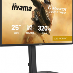 IIYAMA 25 cali GB2591HSU-B1 0.4ms DP 2xHDMI 2.1 320Hz Fast IPS USB HUB x4