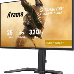 IIYAMA 25 cali GB2591HSU-B1 0.4ms DP 2xHDMI 2.1 320Hz Fast IPS USB HUB x4