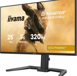 IIYAMA 25 cali GB2591HSU-B1 0.4ms DP 2xHDMI 2.1 320Hz Fast IPS USB HUB x4