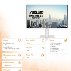 Asus VA279QGS-W IPS FHD HDMI VGA DP 120Hz