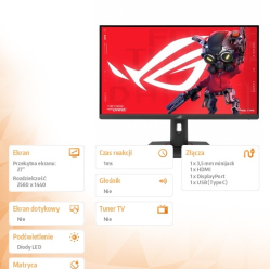 Asus XG27ACMEG ROG IPS QHD HDMI USB DP