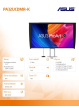 Monitor Asus PA32UCDMR-K 4K UHD 240Hz HDMI USB-C