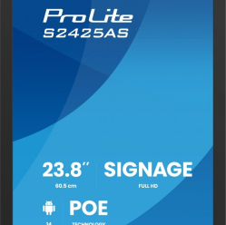 IIYAMA ProLite S2425AS-B1 IPS FHD A14 24/7 RJ45 iiSignage WI-FI 