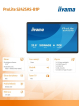 IIYAMA ProLite S2425AS-B1 IPS FHD A14 24/7 RJ45 iiSignage WI-FI 