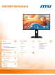 MSI PRO MP275PHGN E14 27 cali/LED/FHD/Flat/144Hz/Czarny
