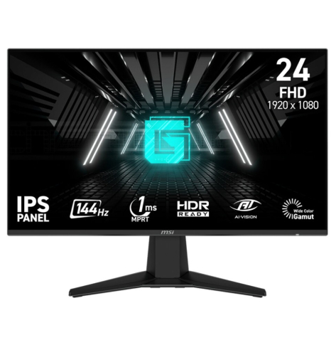 Monitor MSI G242L E14 23.8 LED FHD Flat 144Hz Czarny