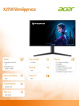 Acer X27UF5bmiippruzx QD-OLED 500Hz HDMIx2 DP 