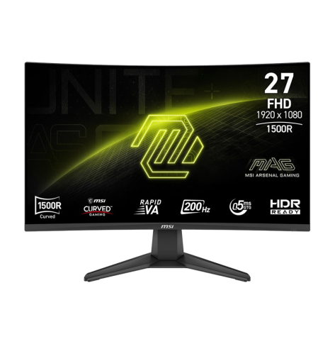 Monitor MSI MAG 276CF E20 LED FHD Curved 200Hz czarny