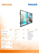 Philips interaktywny 75BDL4252E 75 cali Dotykowy