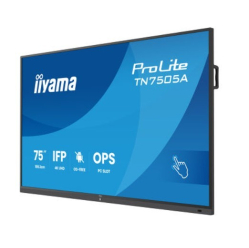 IIYAMA 75 cali TN7505A-B1AG IPS 4K 40pkt 500cd nonOS 1200:1 5ms DeepContrast-IR+ 1xVGA 2xHDMI DP USB-C(PD65W) 2xRJ45 2x20W PiP PbP UCHWYT ŚCIENN