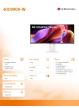 LG 40 cali 40U990A-W 